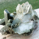 himalayan chlorite quartz cluster