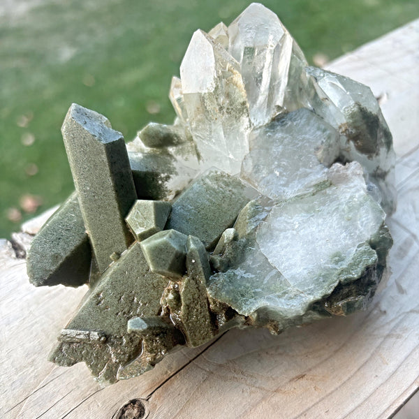 green phantom quartz crystal