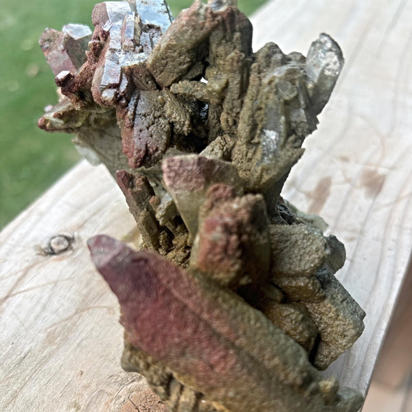 grounding healing crystal decor