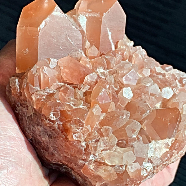 himalayan hematoid quartz cluster