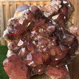 natural quartz cluster for home decor