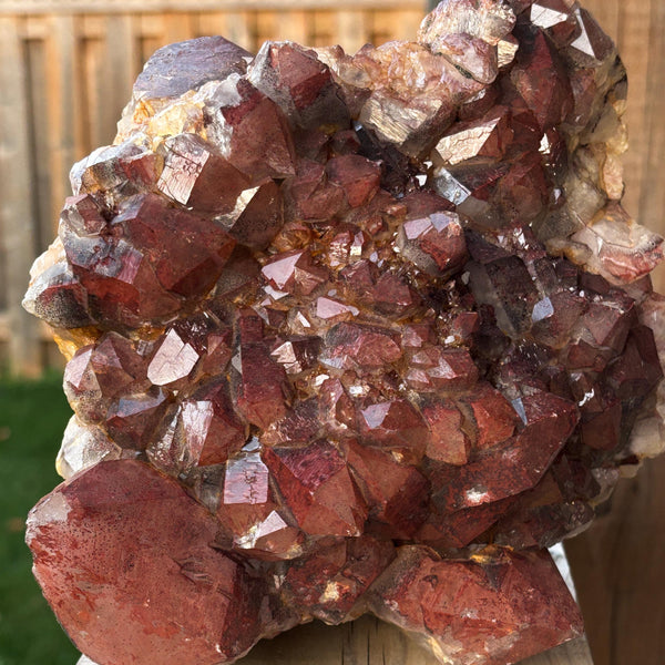 natural quartz cluster for home decor