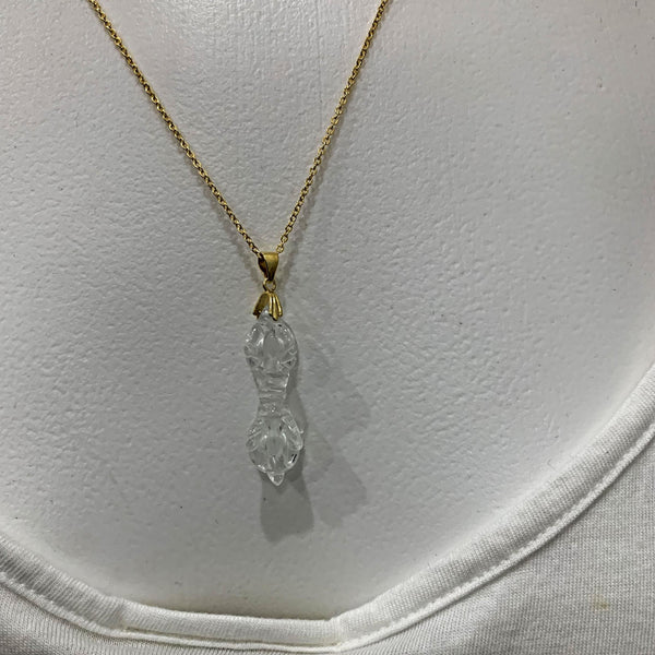 Vajra dorje pendant necklace