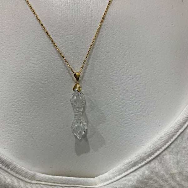 Vajra dorje pendant necklace