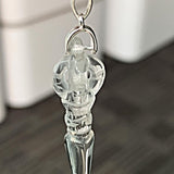 Tibetan dorje quartz pendant
