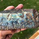Decorative opal crystal with vivid colors