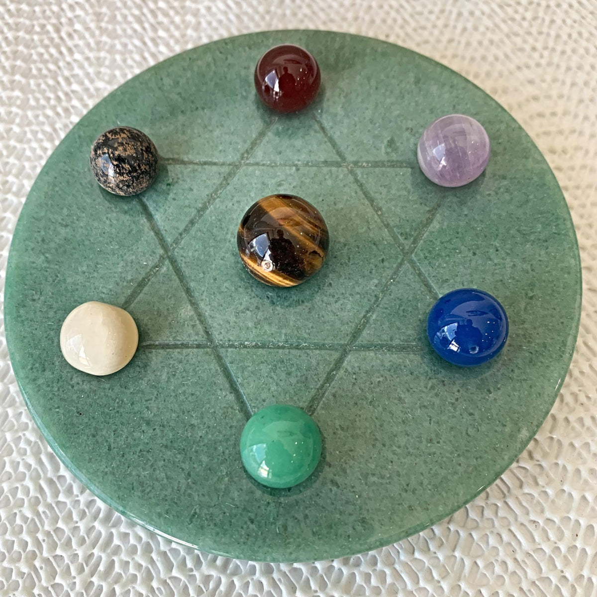 sacred geometry crystal stand