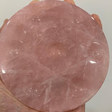 heart chakra crystal display