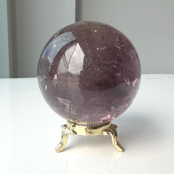 Chakra balancing amethyst stone