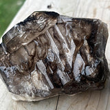 smoky elestial quartz crystal