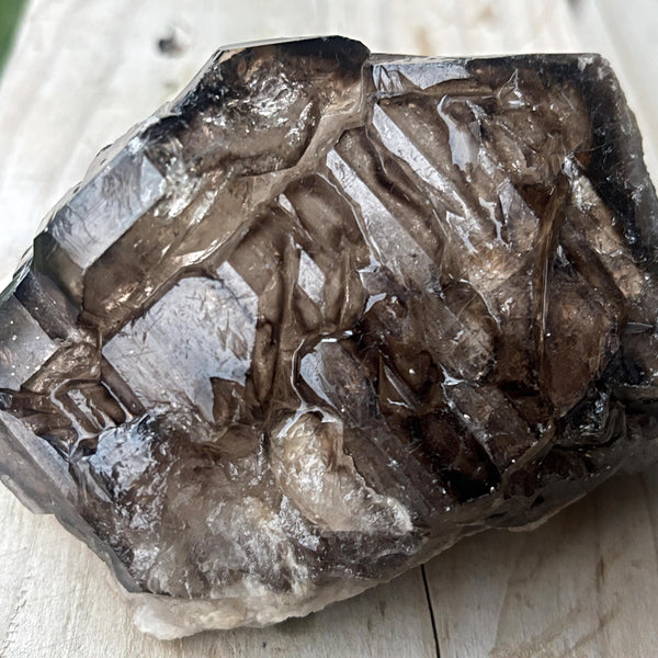 rare elestial quartz cluster