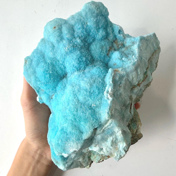 Rare Blue Aragonite Mineral Collector Piece