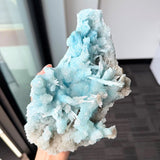 Blue Aragonite in Oceanic Coral Mineral Formation from Yunnan China, VKb8