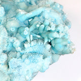 Big blue aragonite home decor crystal