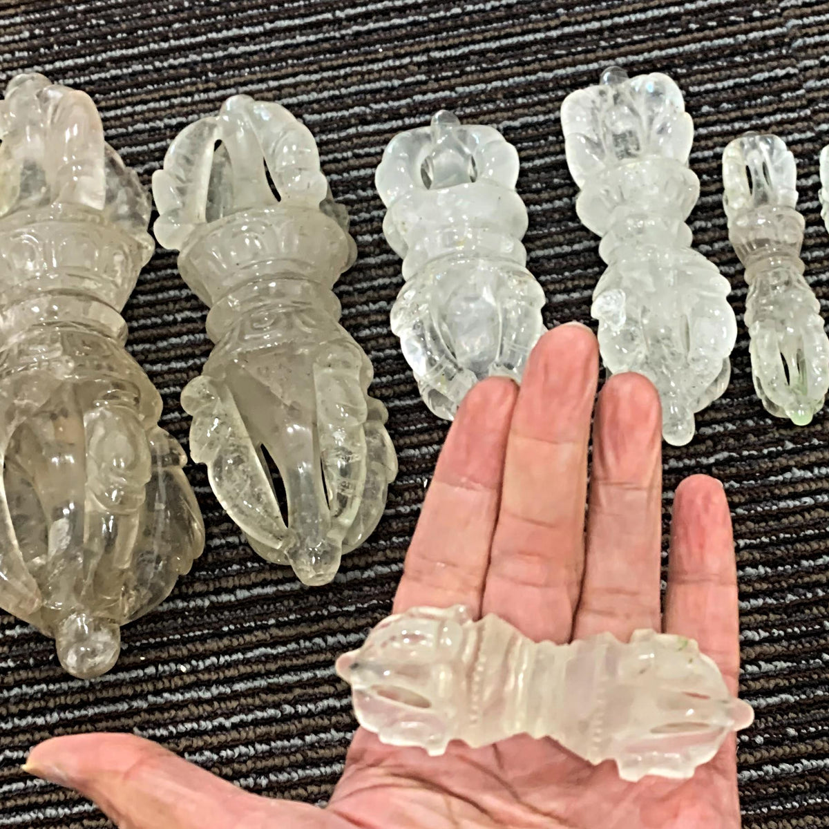 Quartz dorje protection spiritual tool