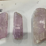 Large Raw Kunzite Crystal