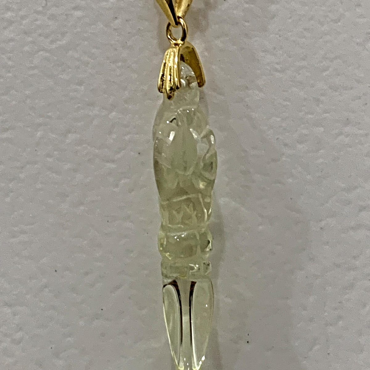 Dorje amulet charm necklace