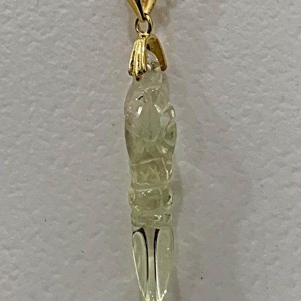 Dorje amulet charm necklace