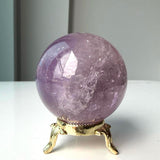 Healing amethyst sphere for meditation