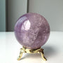 Healing amethyst sphere for meditation
