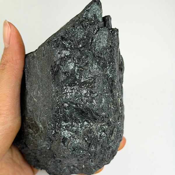 Black Tourmaline Schorl | 2 lb Large Raw Rock | Protection Crystal, VKc5