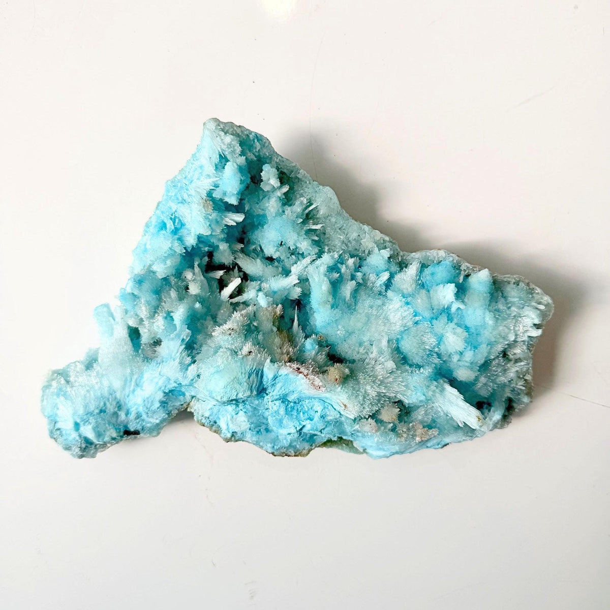 acicular aragonite crystal