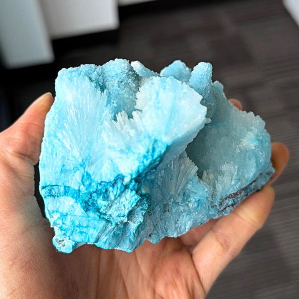 Blue Aragonite healing crystal for calm