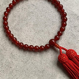 japanese carnelian mala