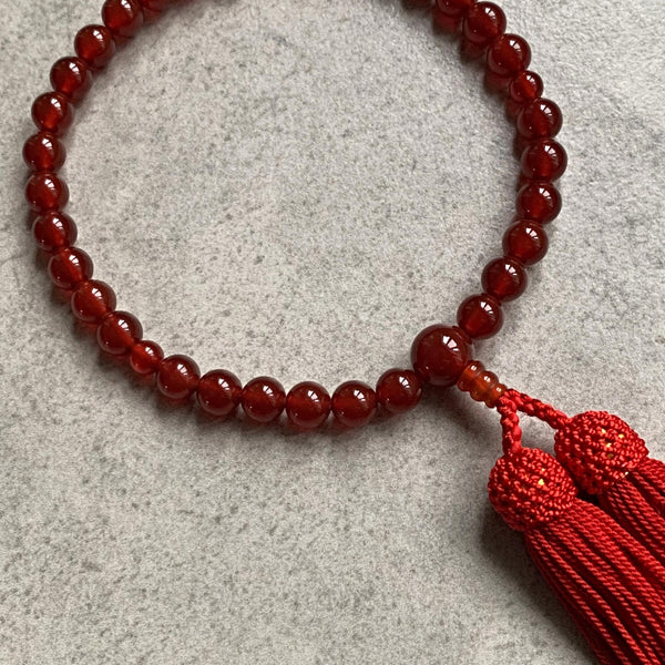 japanese carnelian mala