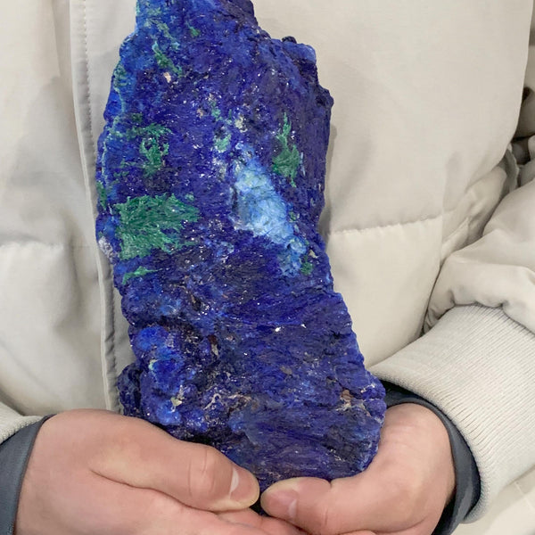 Azurite with Malachite Large Specimen