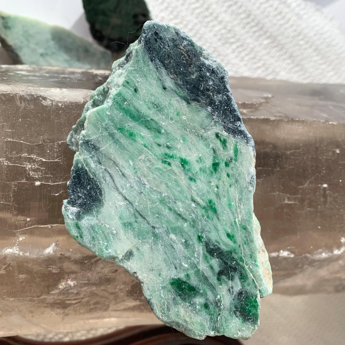 authentic jade mineral
