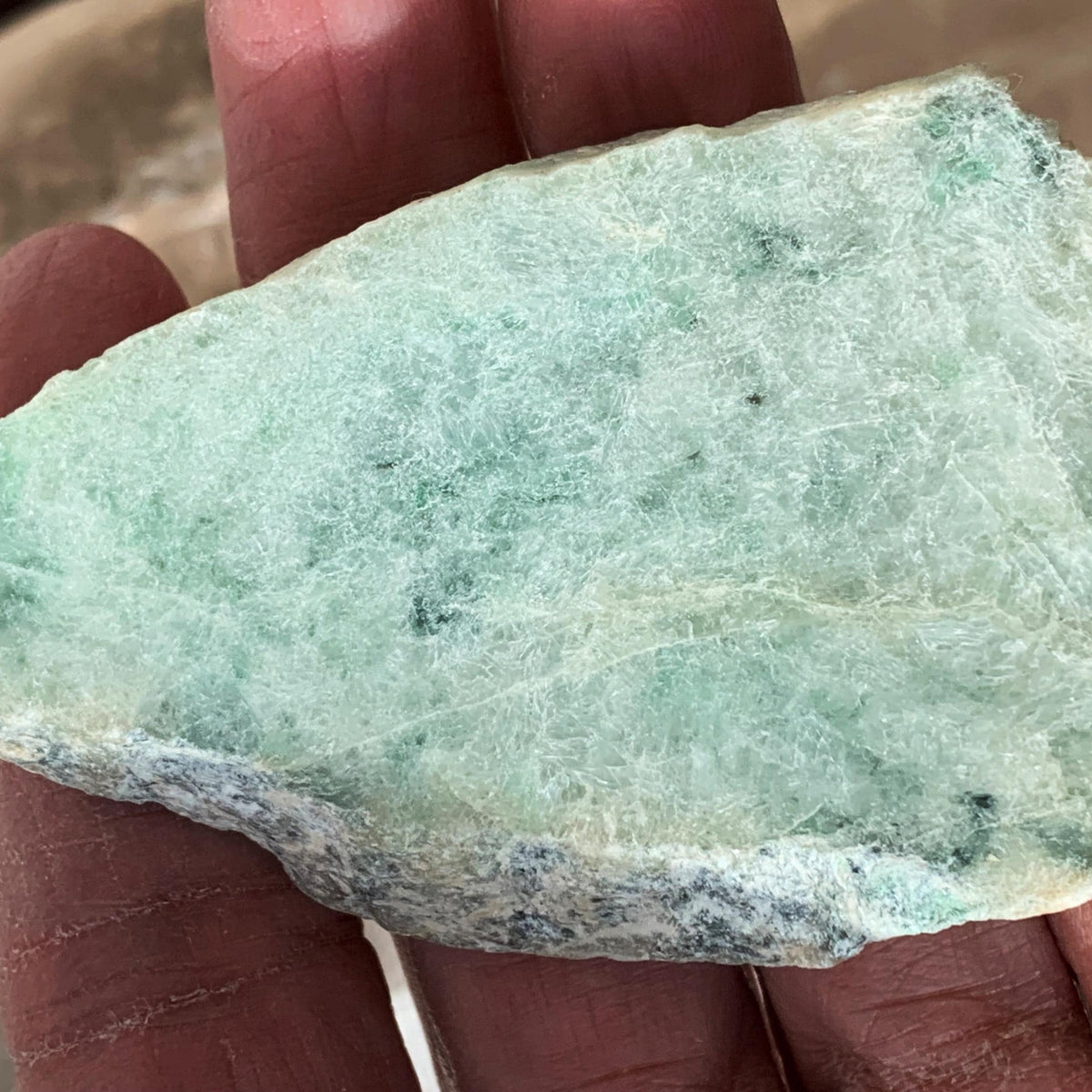Jadeite Jade Freeform | Polished Raw Jade | Good Luck Stone Decor