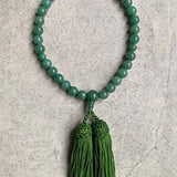 8mm green buddhist beads
