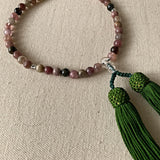 Pink Tourmaline Japanese Mala Rosary Nenju Juzu