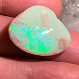 Coober Pedy green shell opal fossil specimen
