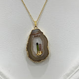 natural druzy geode jewelry