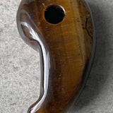 Japanese Shinto Magatama Tiger Eye