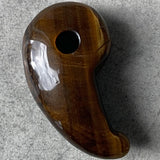 Hand-carved Tiger Eye Talisman