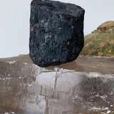 Black Tourmaline Raw Chunk Schorl EMF Shield Protection Mineral Rock , VKc3