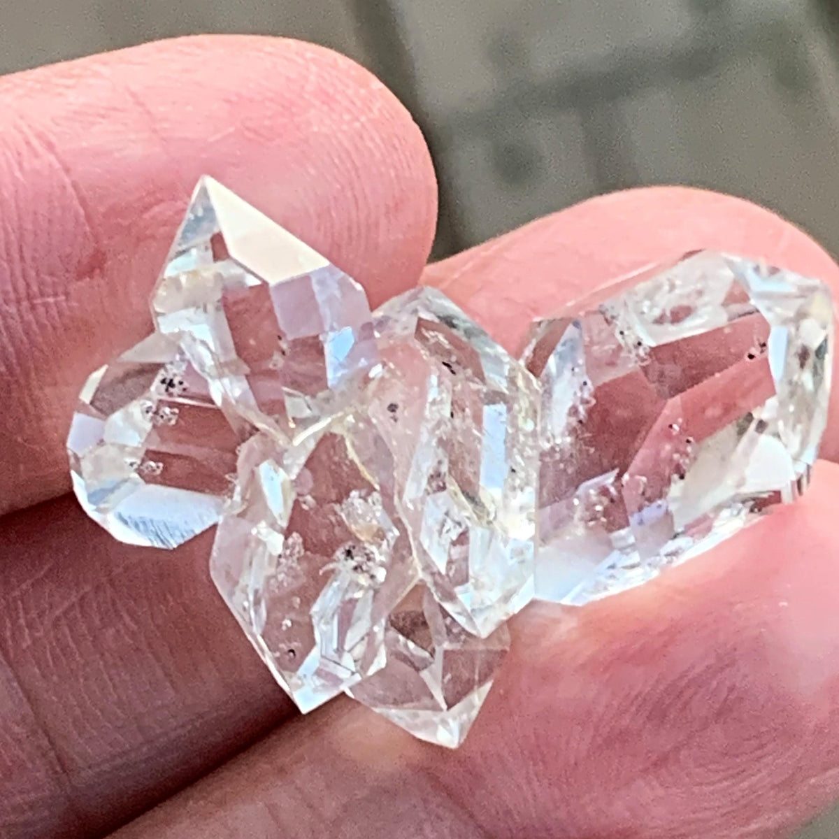 high clarity herkimer diamond