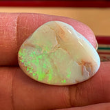 Flashing color opal under light