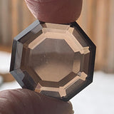 High grade smoky quartz Octagon shape