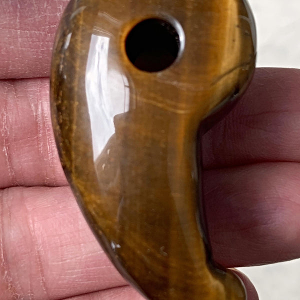 Large Japanese Magatama Stone