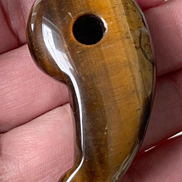 Tiger Eye Magatama 52mm