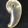 Citrine yellow quartz magatama
