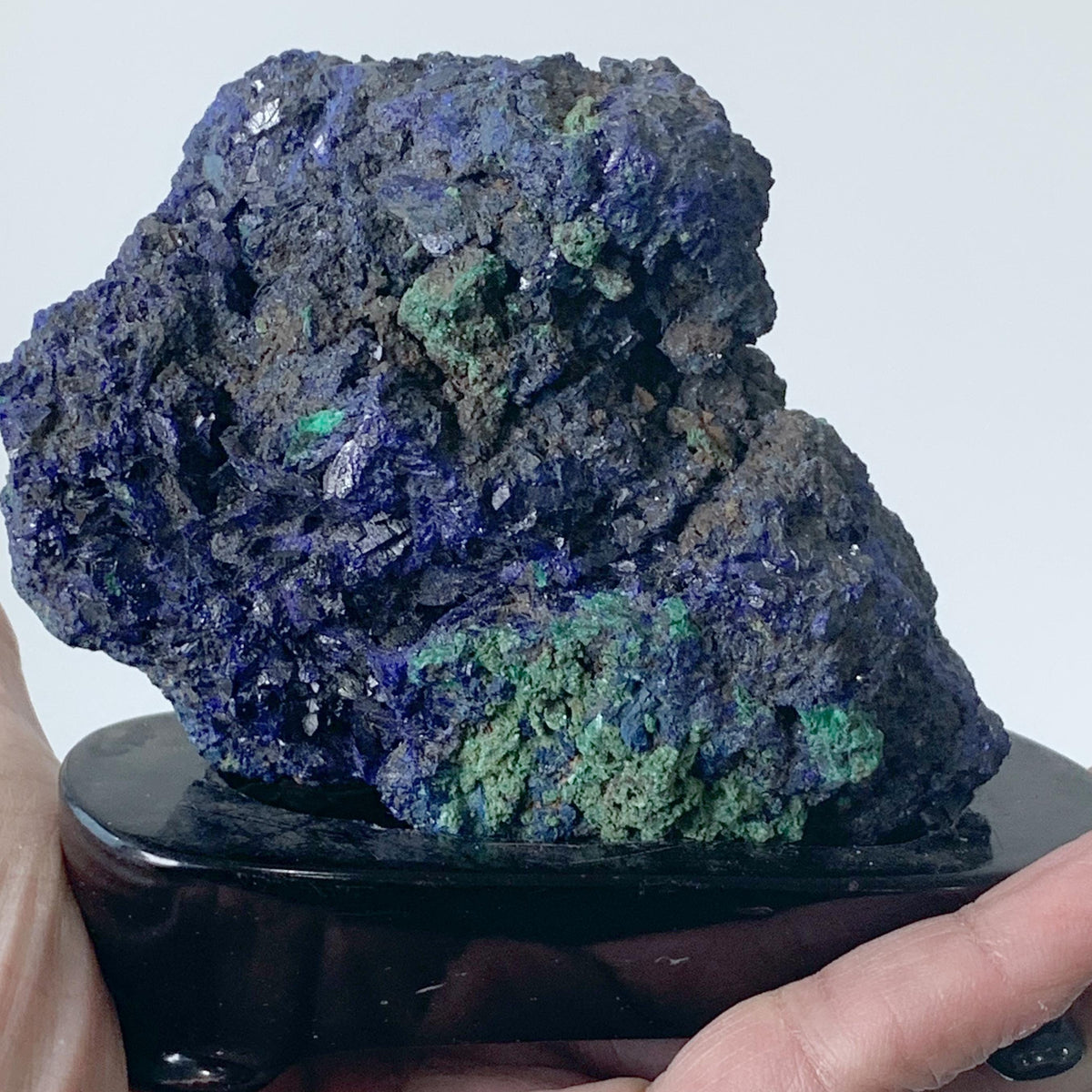 Azurite Crystal Specimen – Natural Raw Blue Mineral