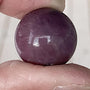 Natural ruby sphere 20mm