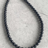 Natural Black Tourmaline protection crystal necklace