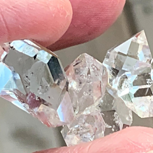 rare collector herkimer cluster