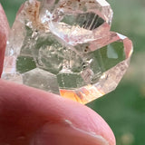 twin herkimer diamond cluster
